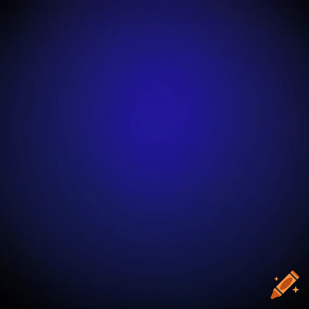 blue ambient light on a black background