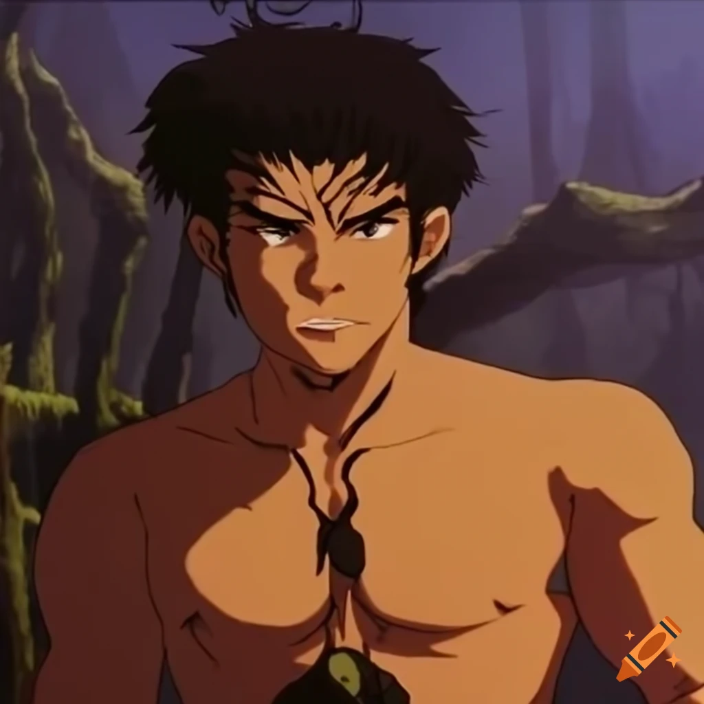 anime-ova-featuring-an-earthbender-warrior-in-ruins-on-craiyon