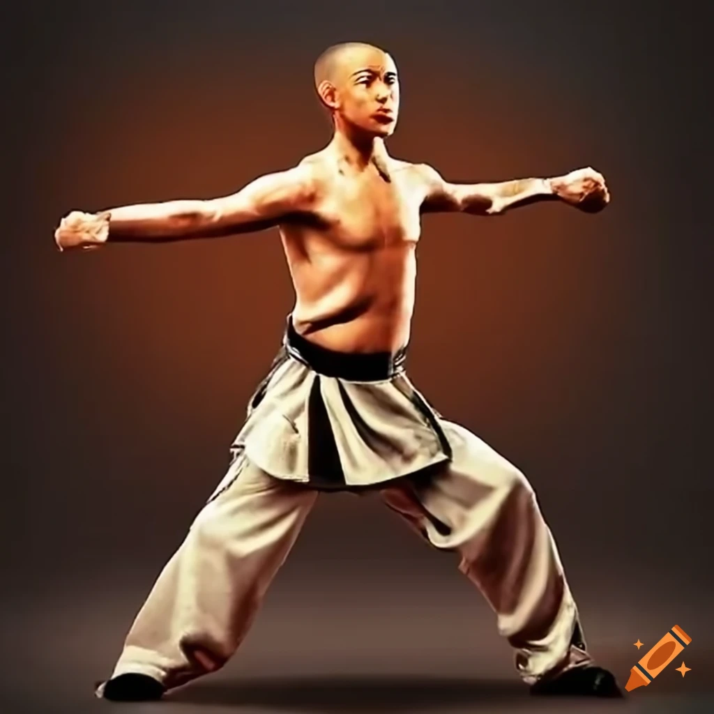 Martial Arts Poses - Male shaolin fight pose | PoseMy.Art
