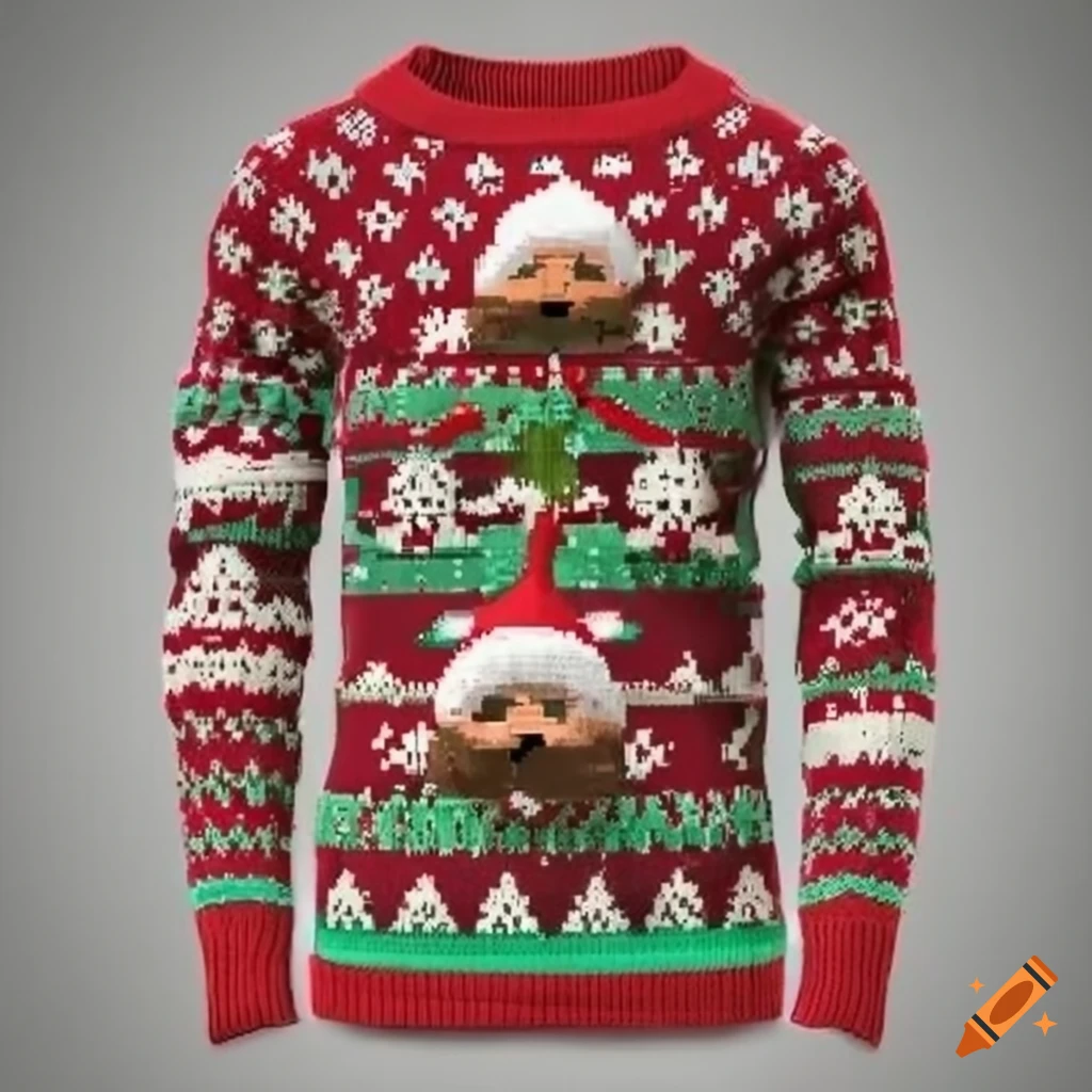 Festive christmas sweater on Craiyon