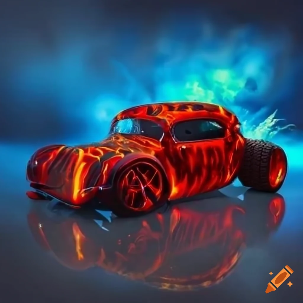 Image of fiery smash karts