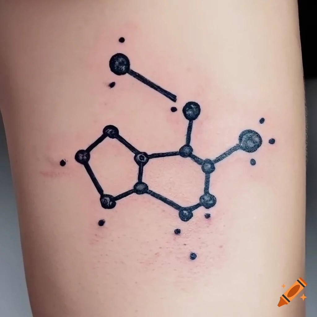 Serotonin Tattoo - Etsy