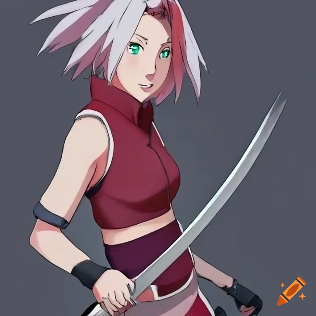 Sakura haruno from naruto in mariachi attire on Craiyon