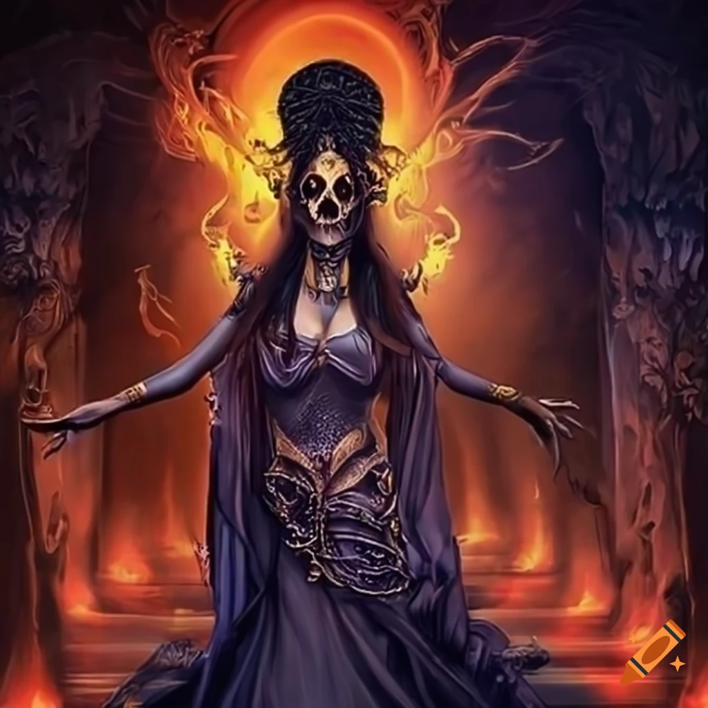 image of the Goddess of Death