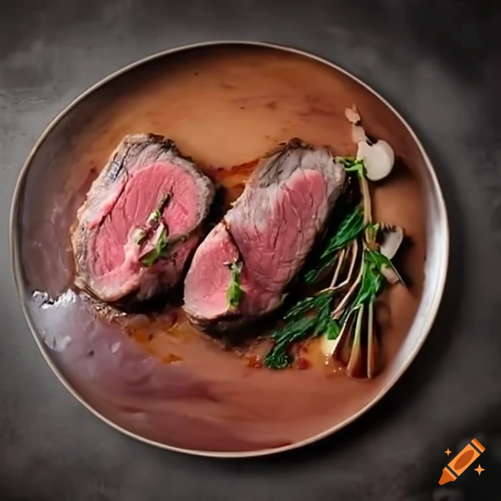 delicious tenderloin steak on a plate