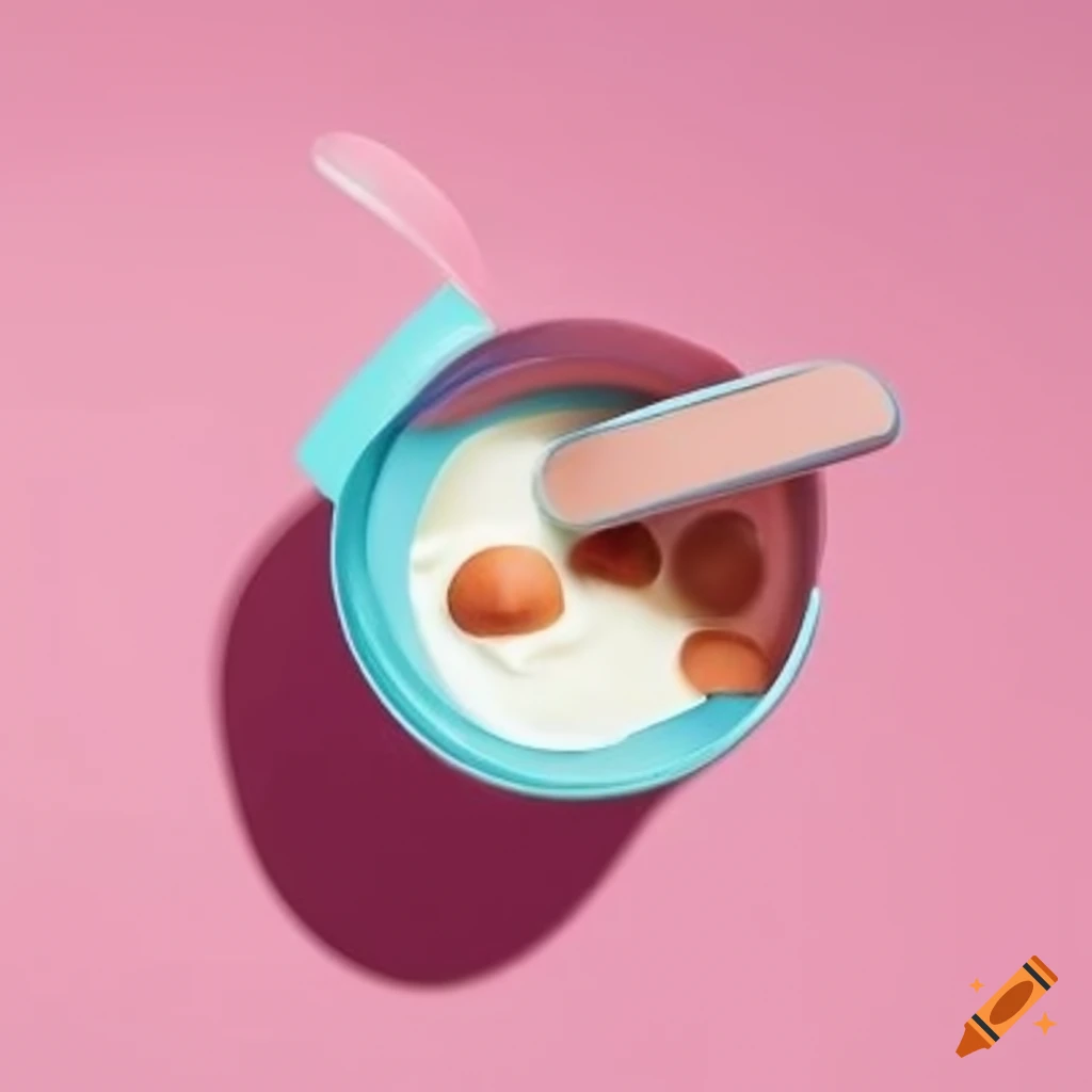 yogurt packaging inspired by Muller dairy logo