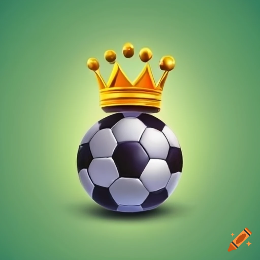 soccerball with crown app icon