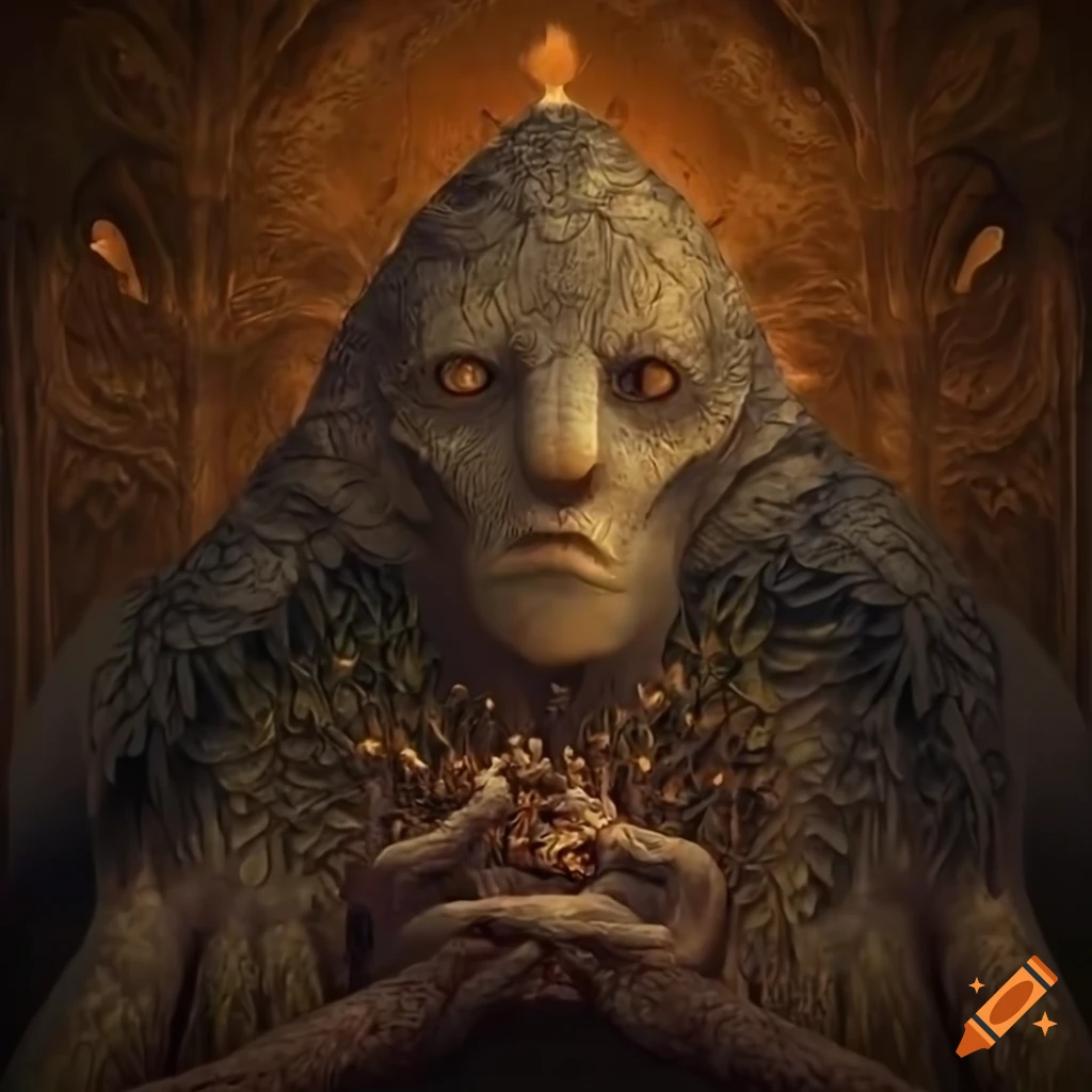 The garden of eden medieval bestiary illustration