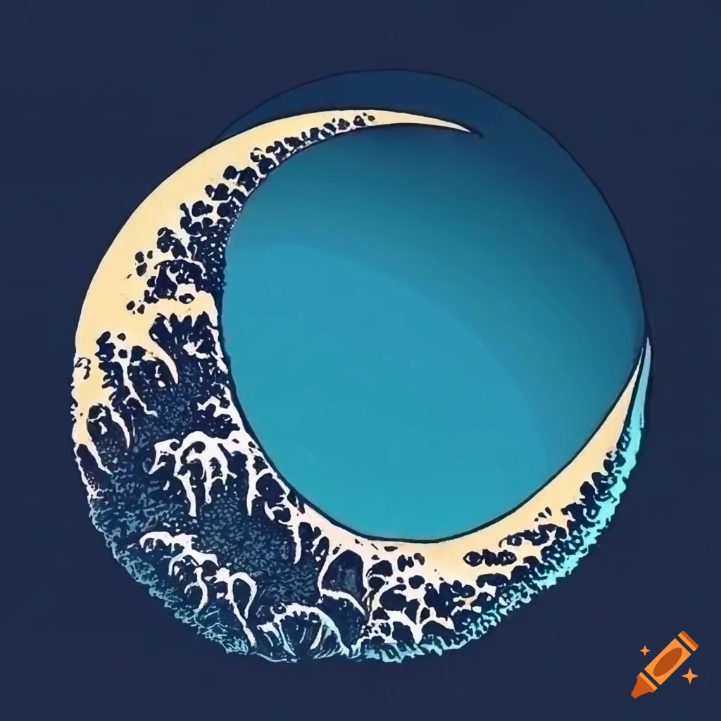 hokusai-style-crescent-moon