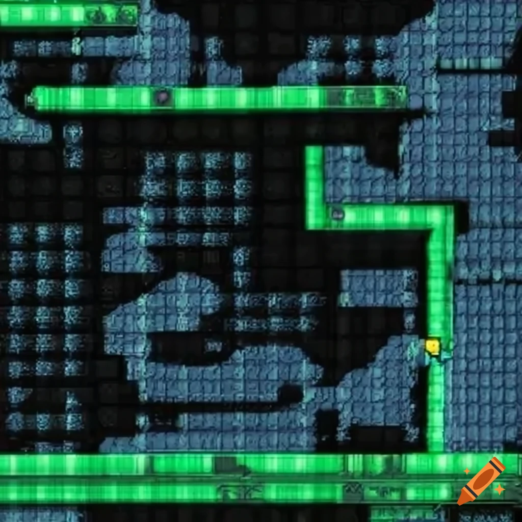 2d game layout map with rocks
