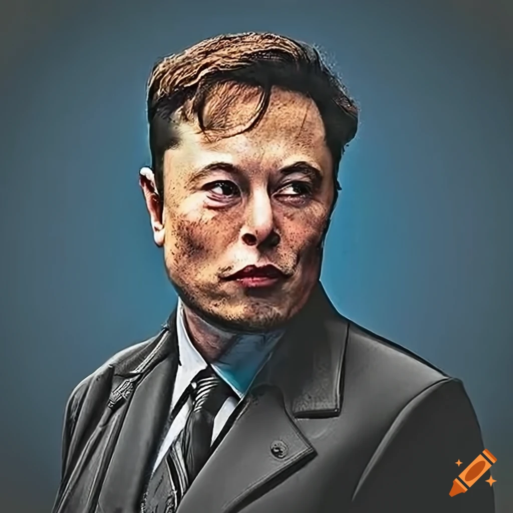 portrait-of-elon-musk-on-craiyon