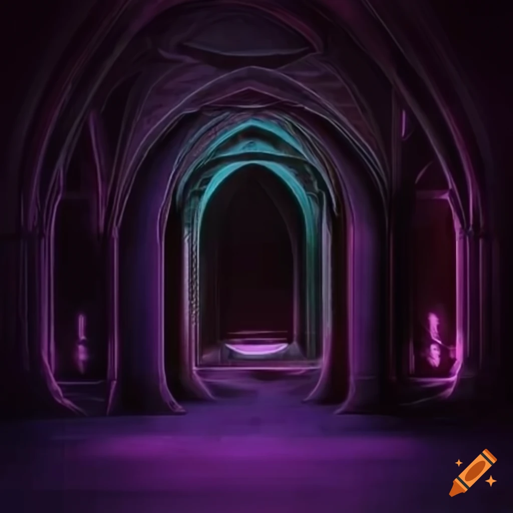 illusory architecture with ghost accents
