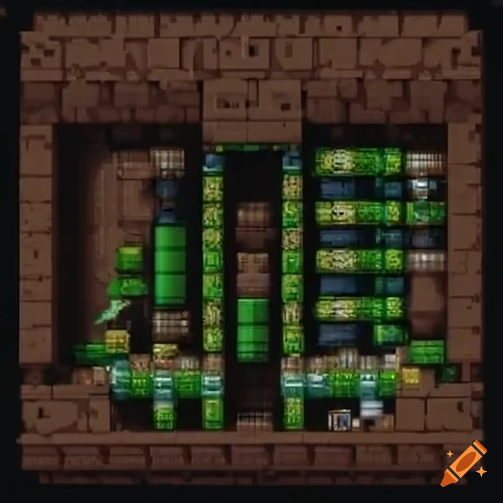 Artwork depicting a fastpaced minigame combination on Craiyon