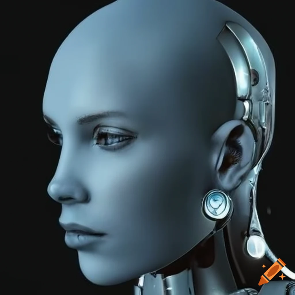 concept art of a futuristic cyborg