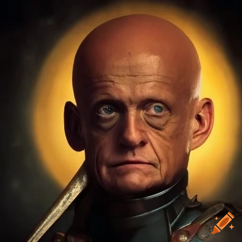 Pierluigi Collina In Priest Costume With Scale Armor On Craiyon