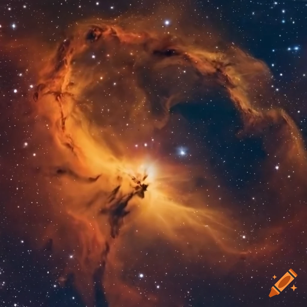golden phoenix nebula