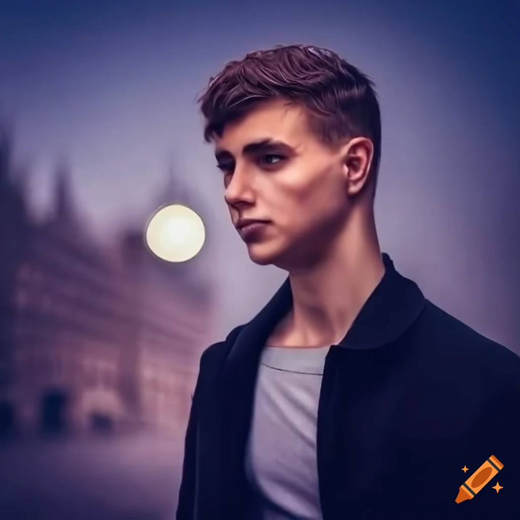 Man Standing By Big Ben In London On Craiyon