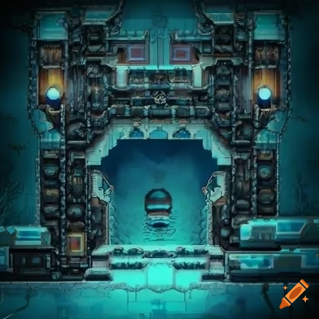 2d game layout map with rocks