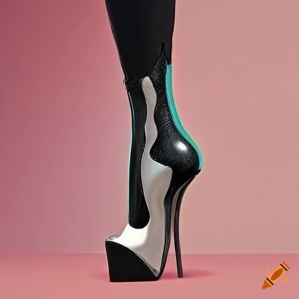 Weird And Futuristic High Heels Boots On Craiyon 0231