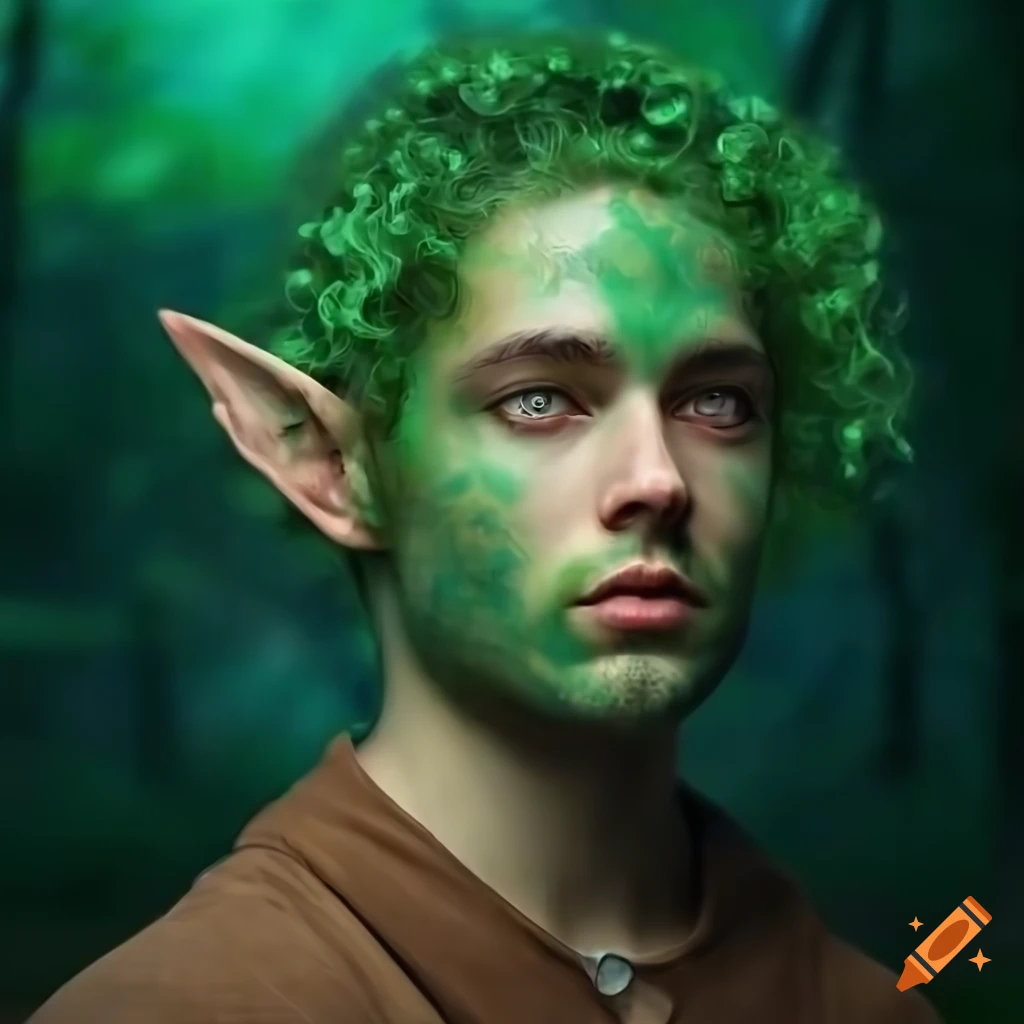 Portrait Of A Young Man With Green Skin And Green Hair On Craiyon portrait-of-a-young-man-with-green-skin-and-green-hair-on-craiyon