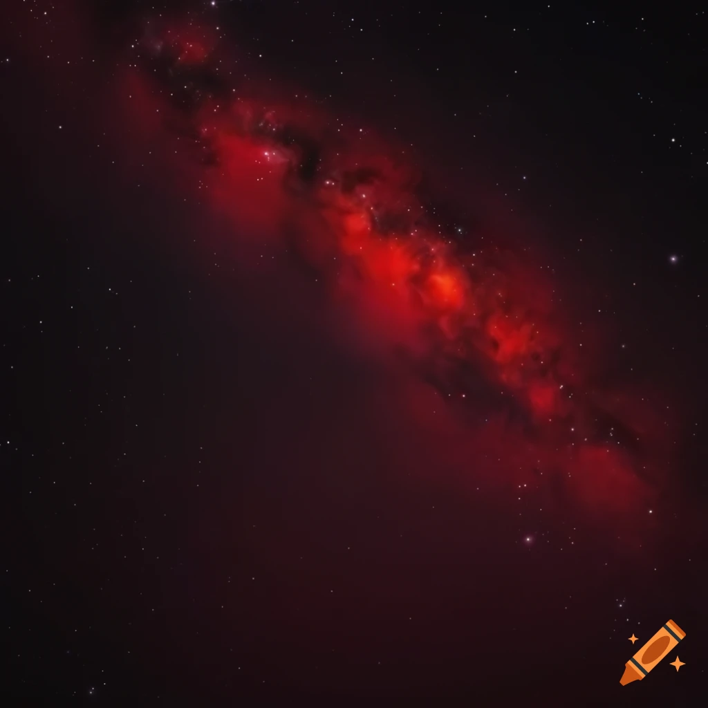 red galaxy wallpaper hd