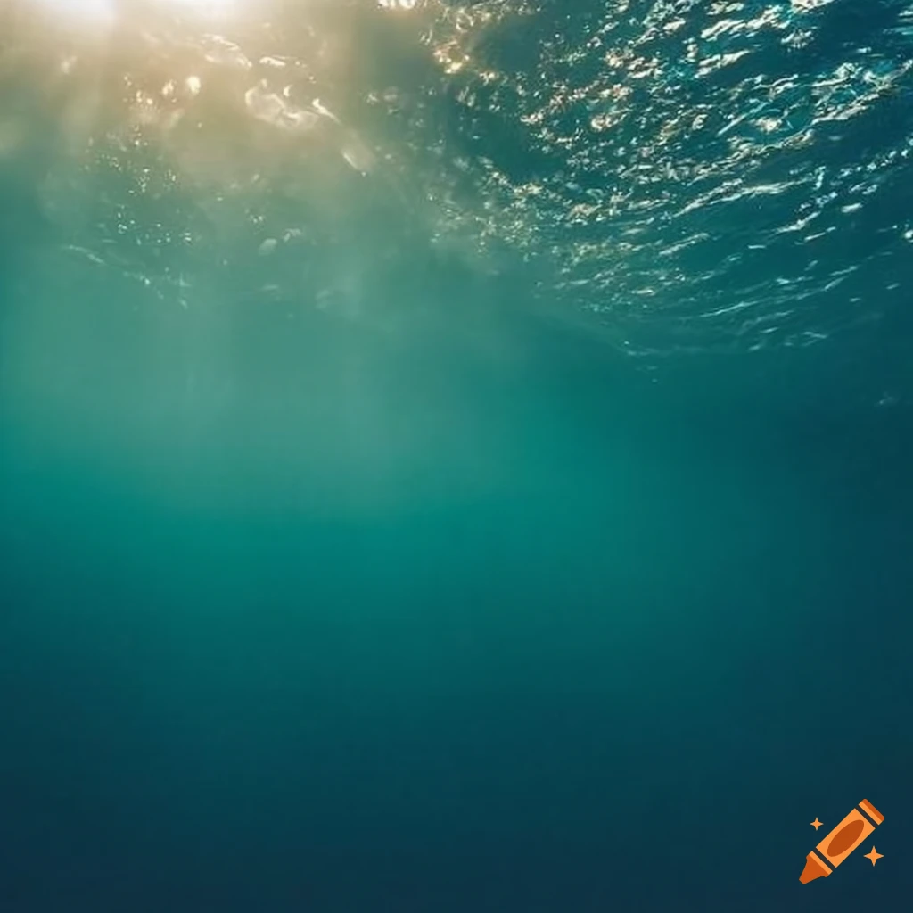 Stunning Image Of The Sun Underwater On Craiyon