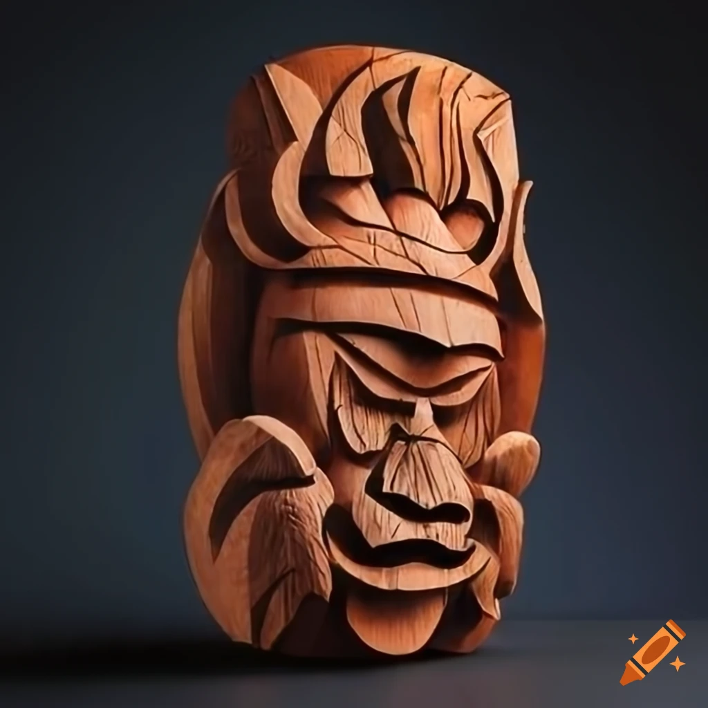 illusory carving-style illustration of Tsuru