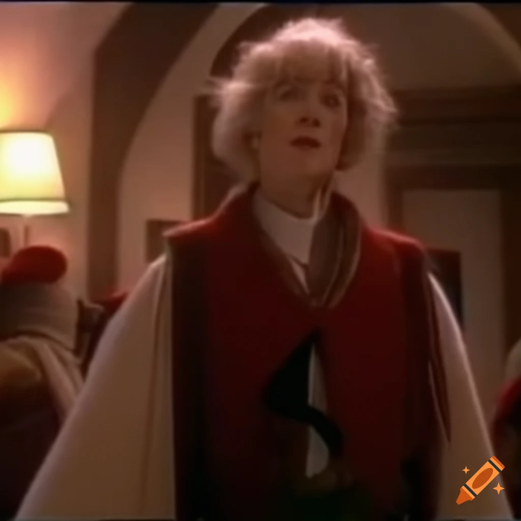 Snapshot from a doctor who christmas episode in 1993