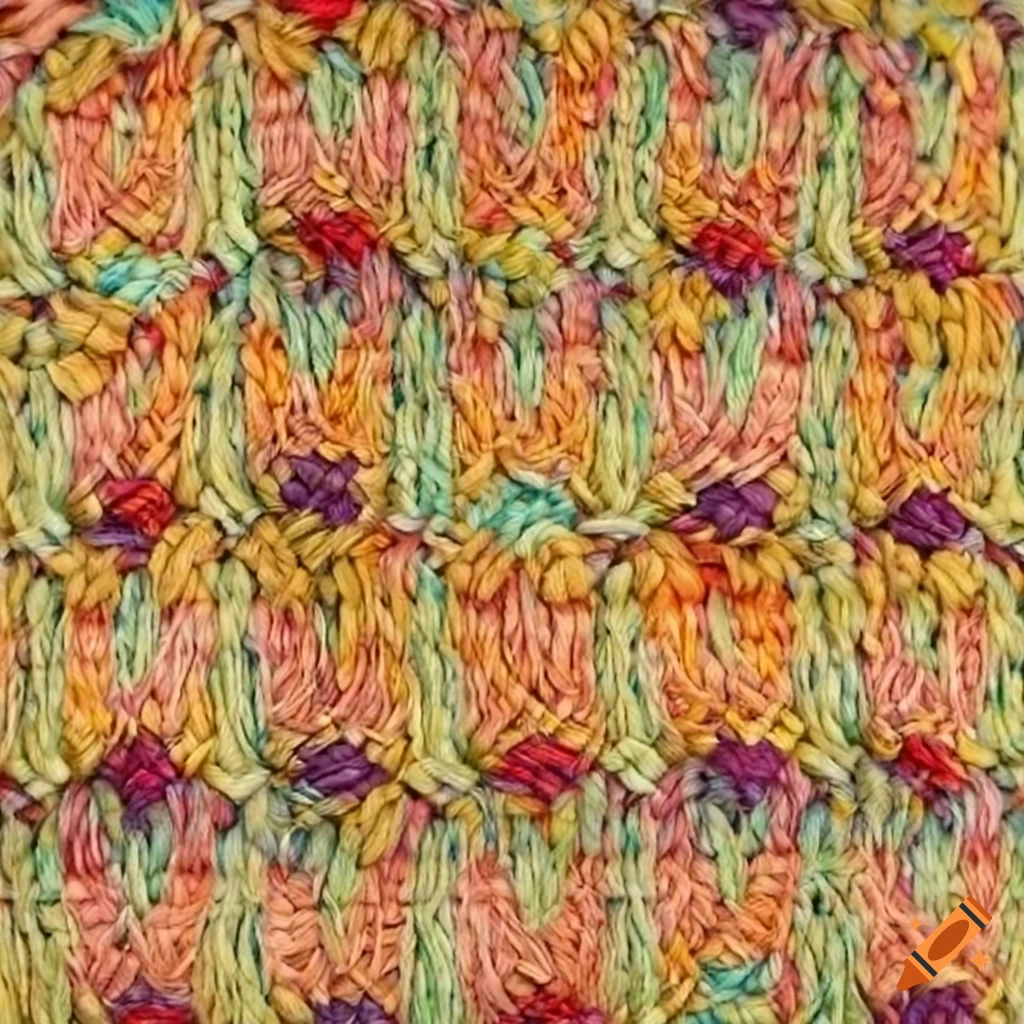 symbolic thread woven artwork