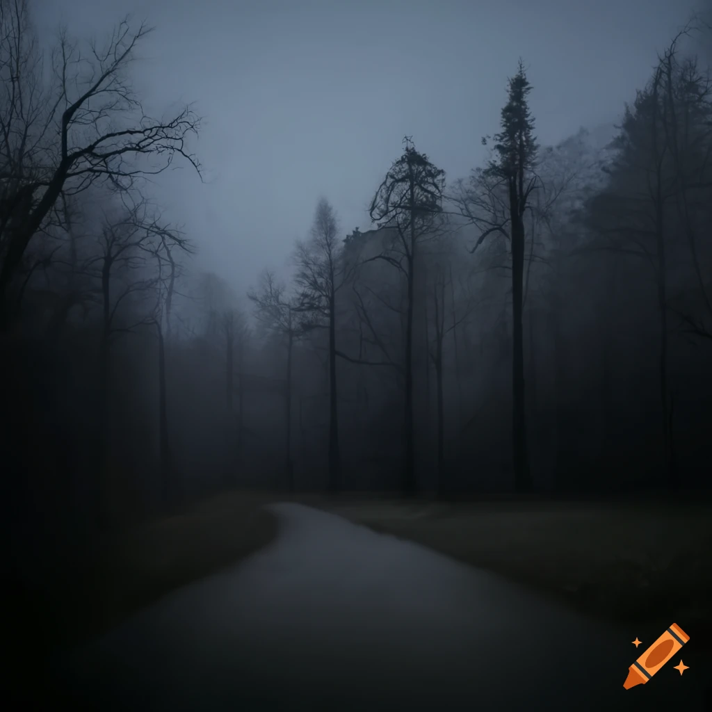 haunted landscape image