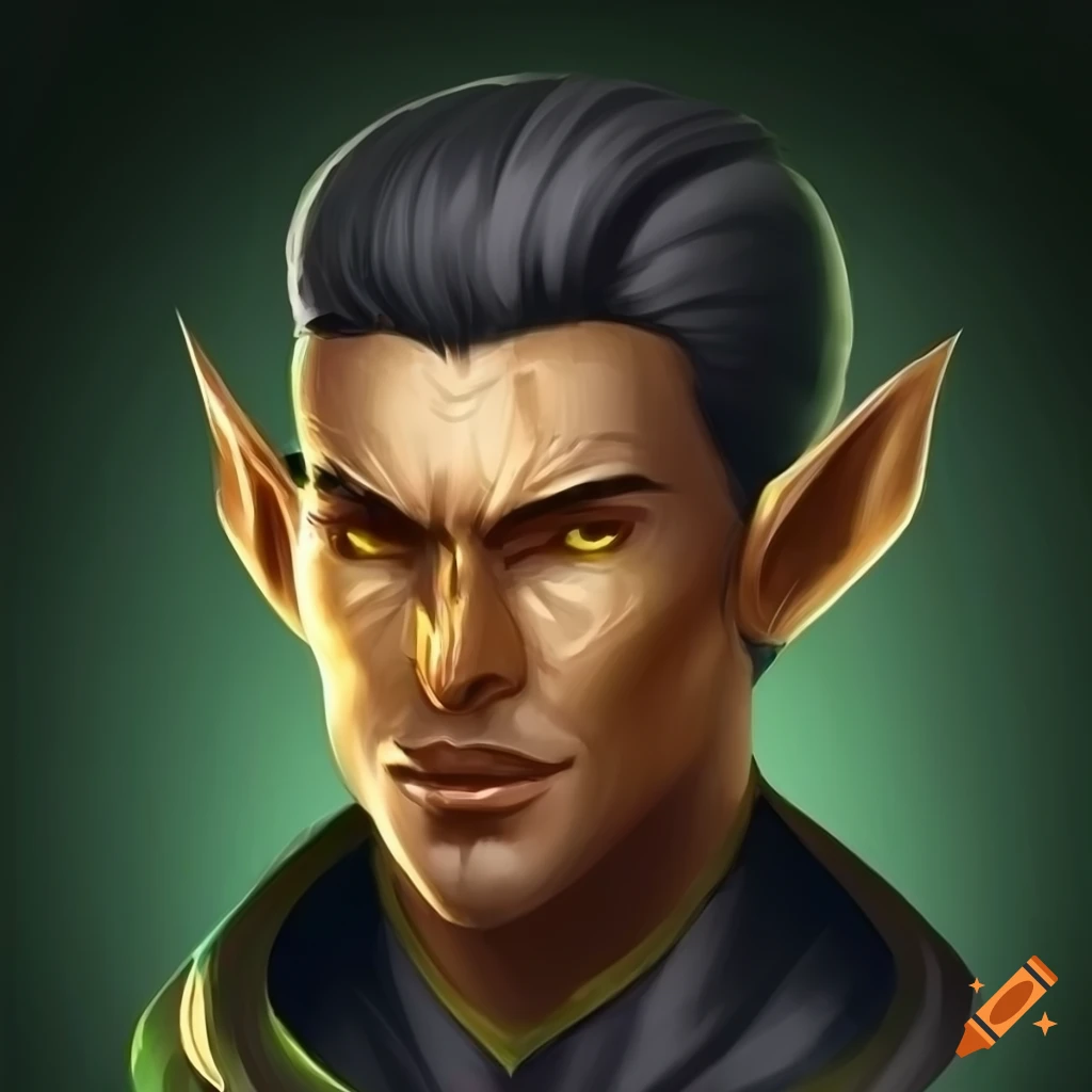 digital-art-of-an-intimidating-handsome-elf-on-craiyon