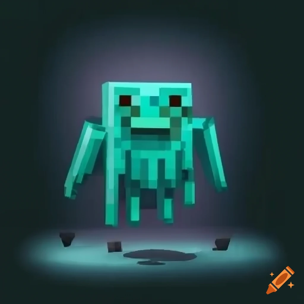 logo d'un monstre dans Minecraft