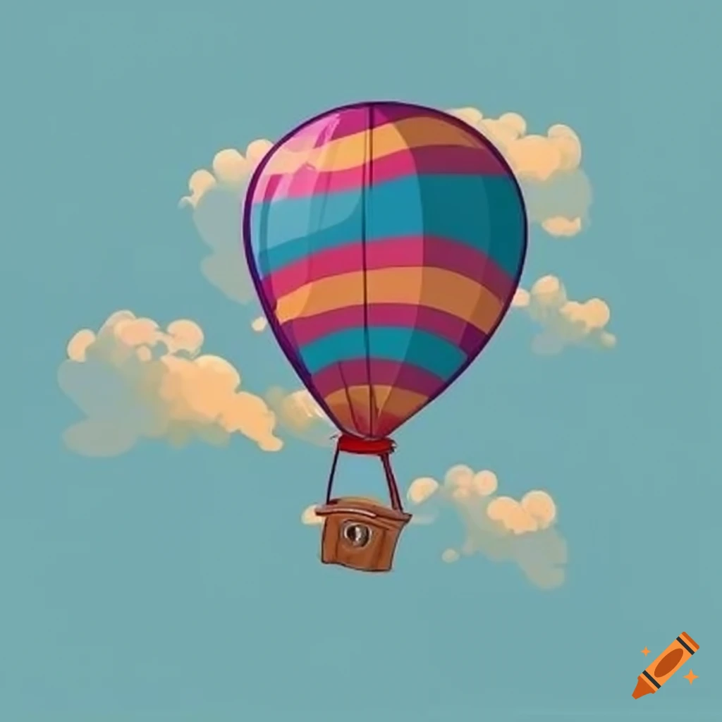 Romantic Hot Air Balloon Ride Stickers – MyKawaiiCrate