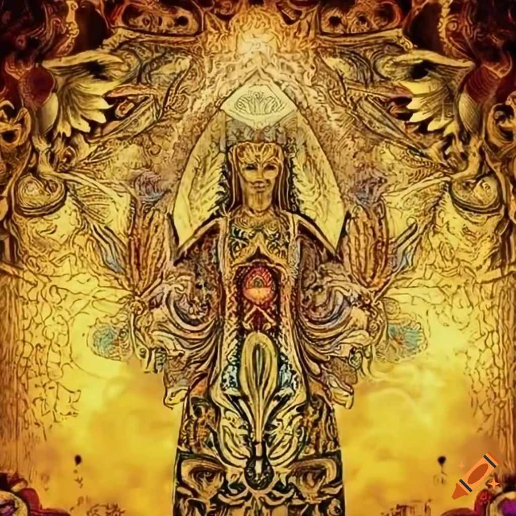 golden-tarot-card-with-divine-symbolism