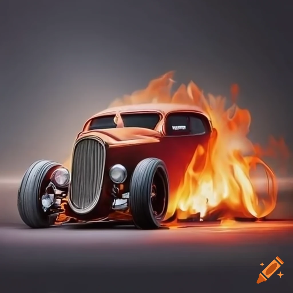 sleek-hot-rod-car-with-flames-in-cityscape-on-craiyon