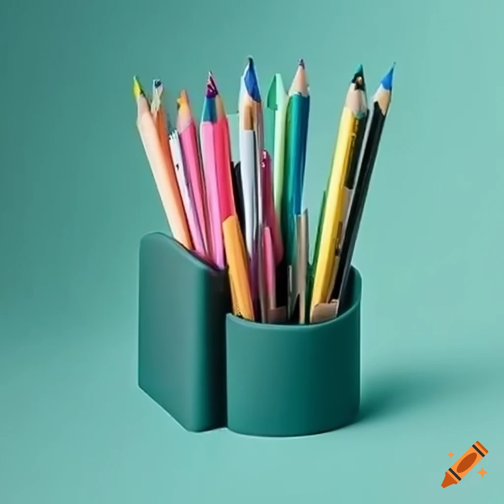Desk Organizer For Pens And Pencils On Craiyon