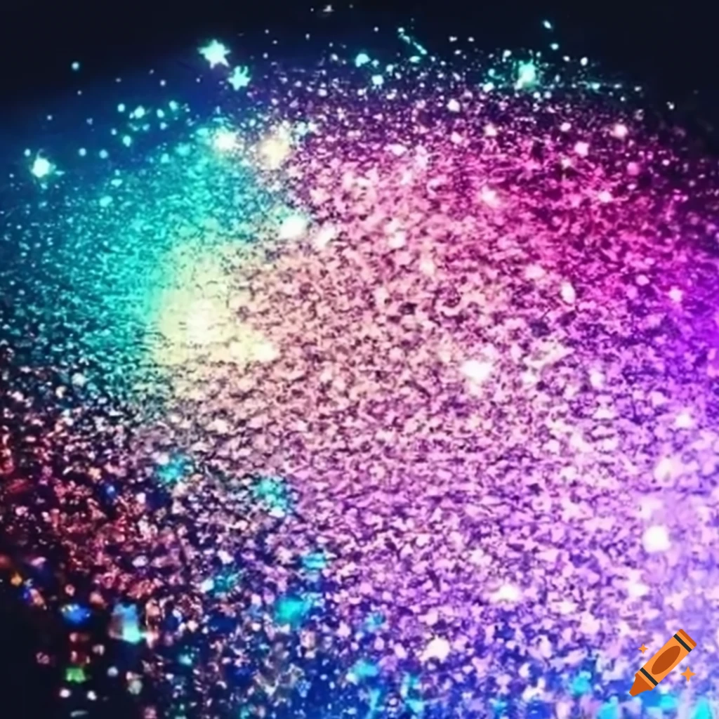 World Map With Sparkly Glitter On Craiyon