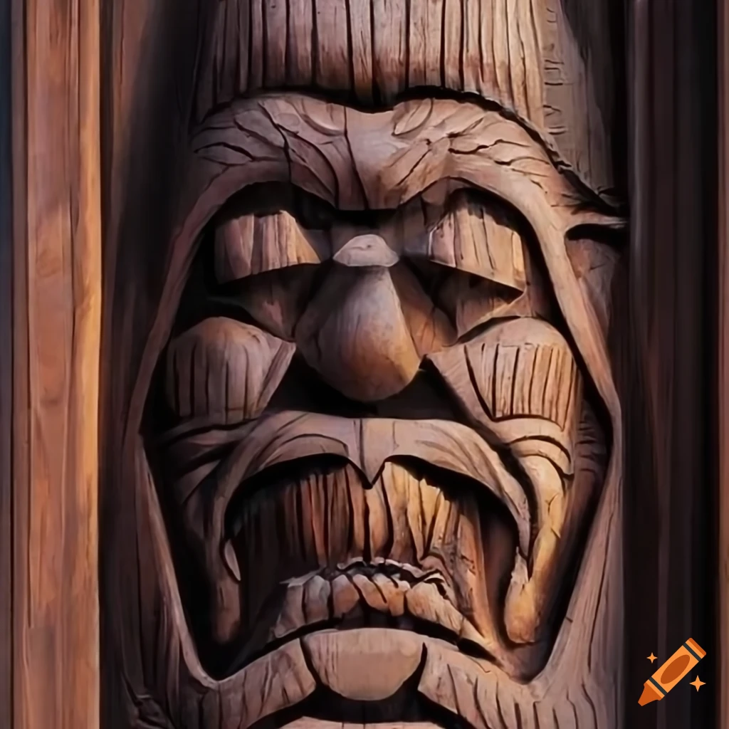 illusionary stave carving style in mission architecture