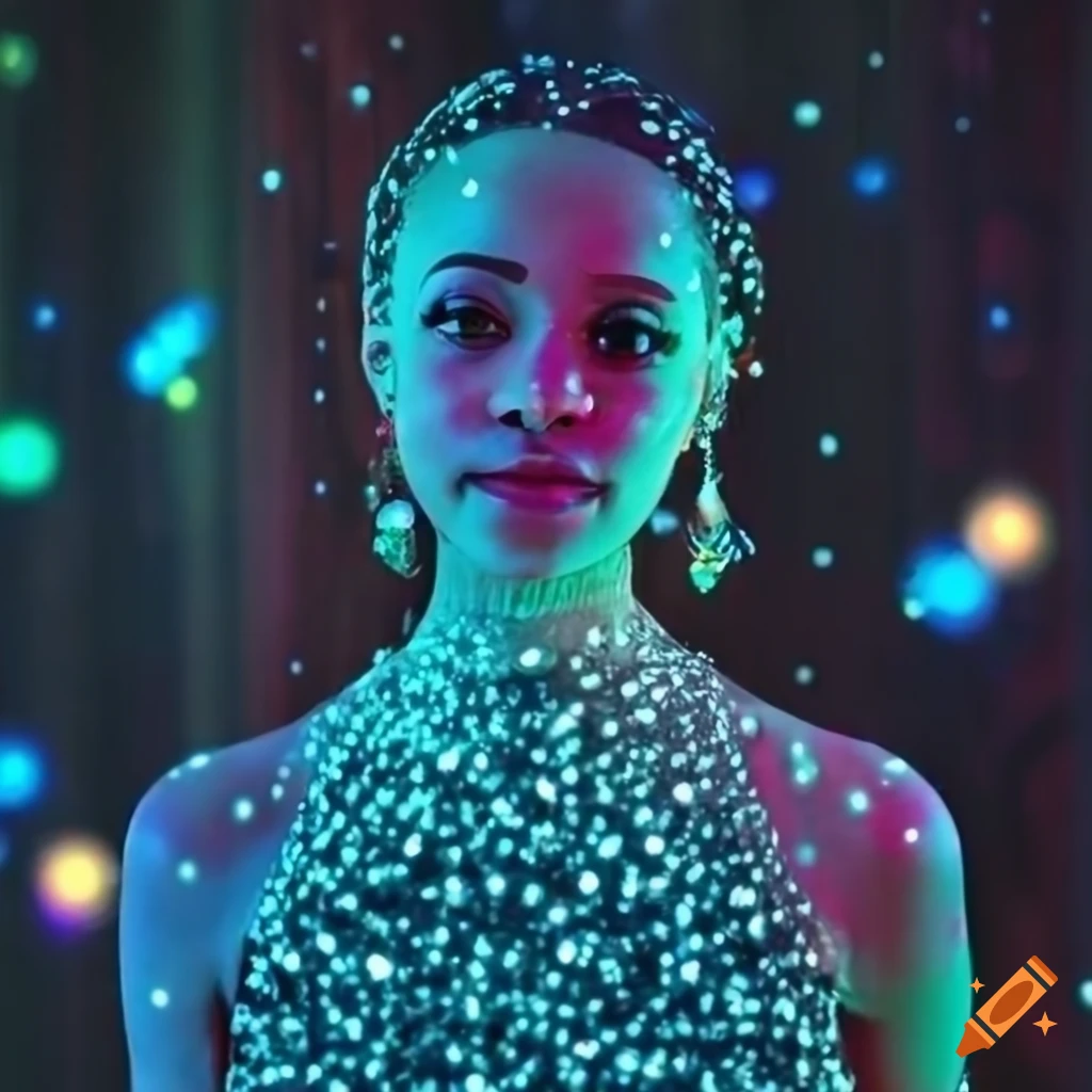 Glittery Dots On A World Map Representing Worldwide FM Radio Plays On 