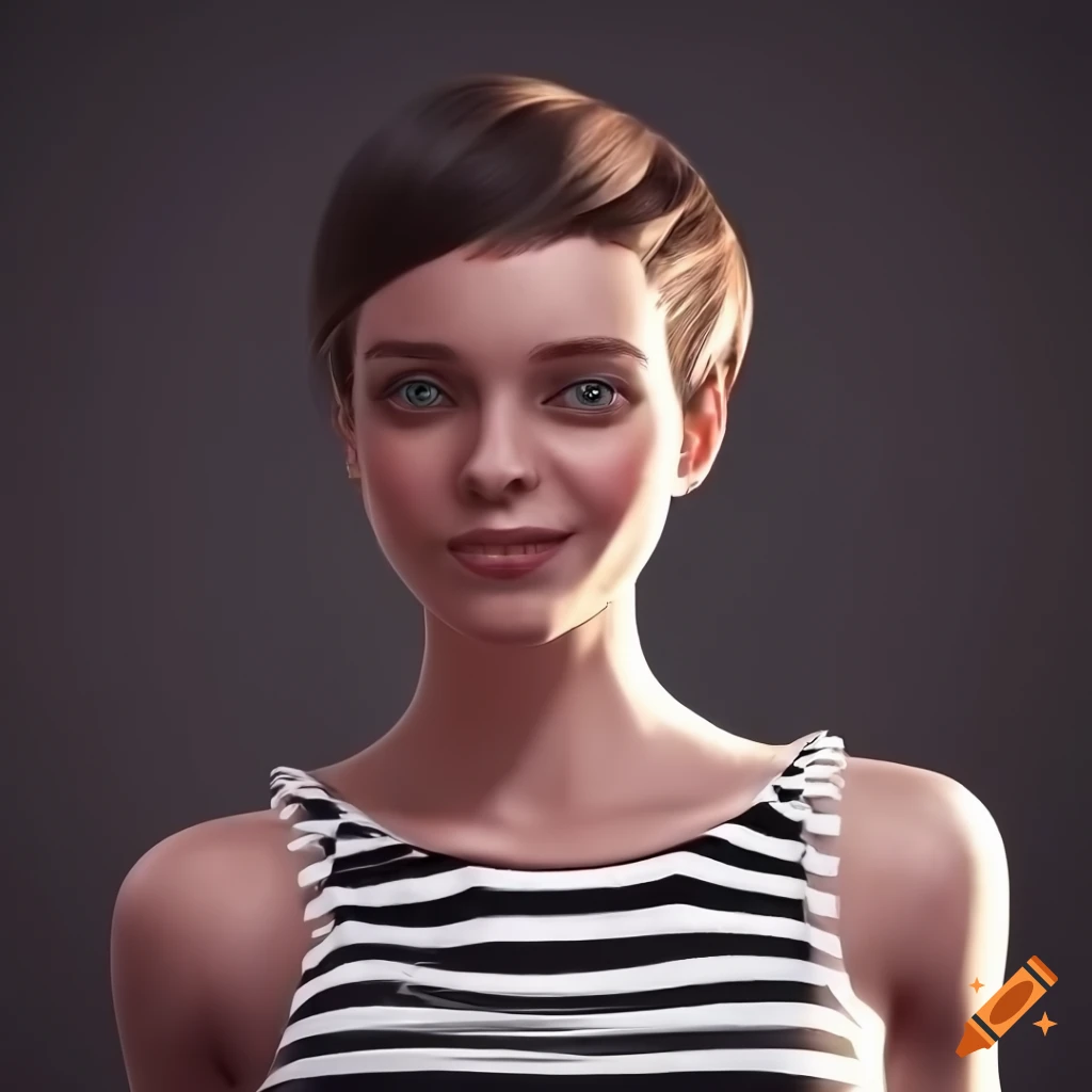 studio-portrait-of-a-young-woman-with-short-brown-hair-and-turquoise