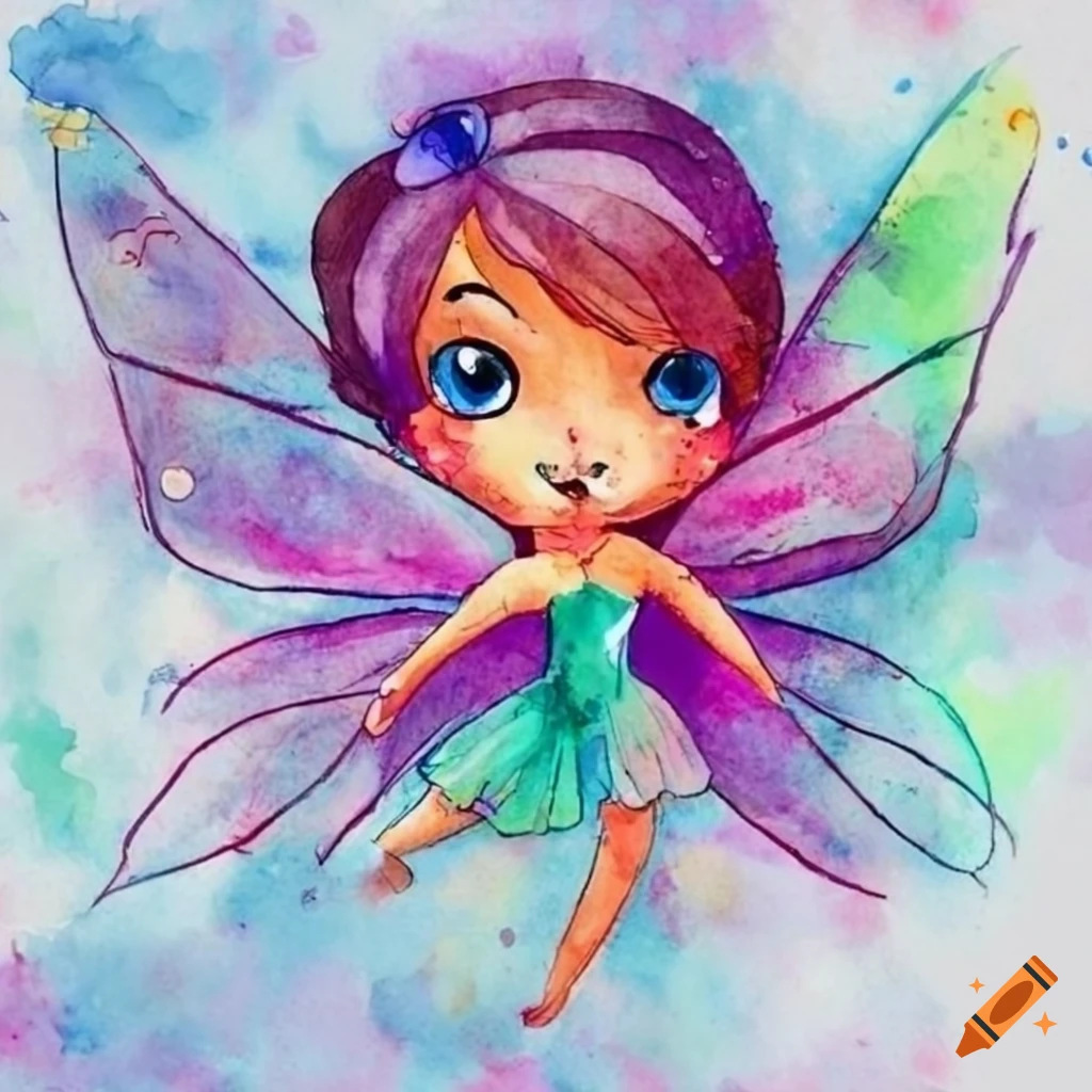 cute fairy silhouette illustration graphic 16268712 Vector Art at Vecteezy