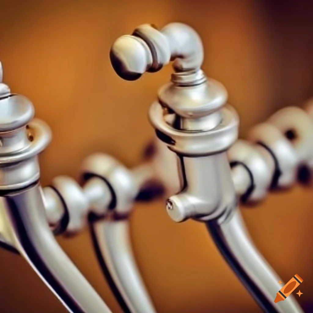 artistic representation of plumbing fixtures