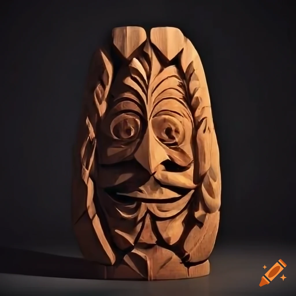 illusory carving-style illustration of Tsuru