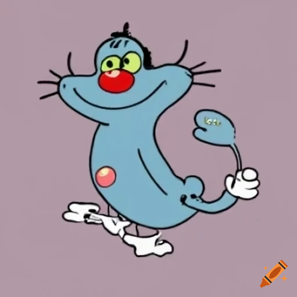Learn to Draw Oggy Characters