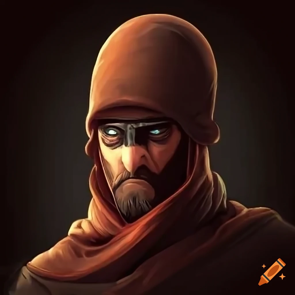 artwork of a thief in royal attire