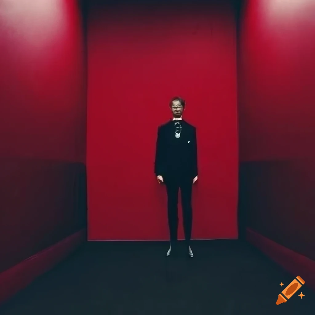 liminal hallway with movie posters