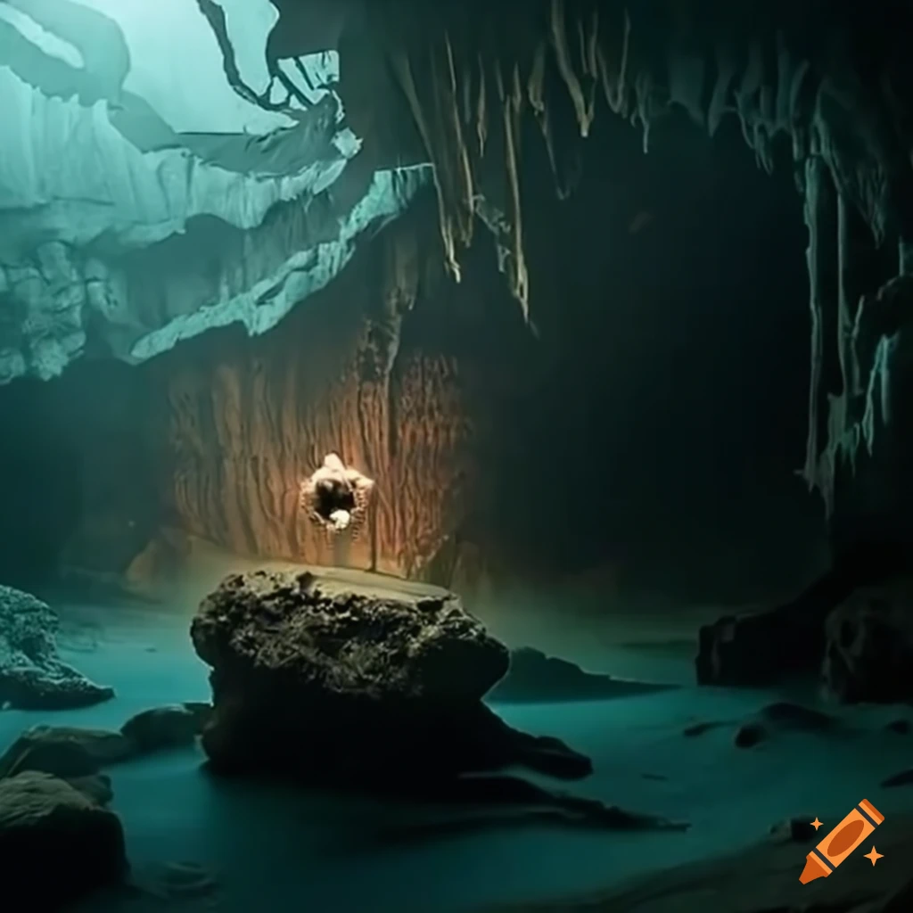 cave designed as a mimic creature