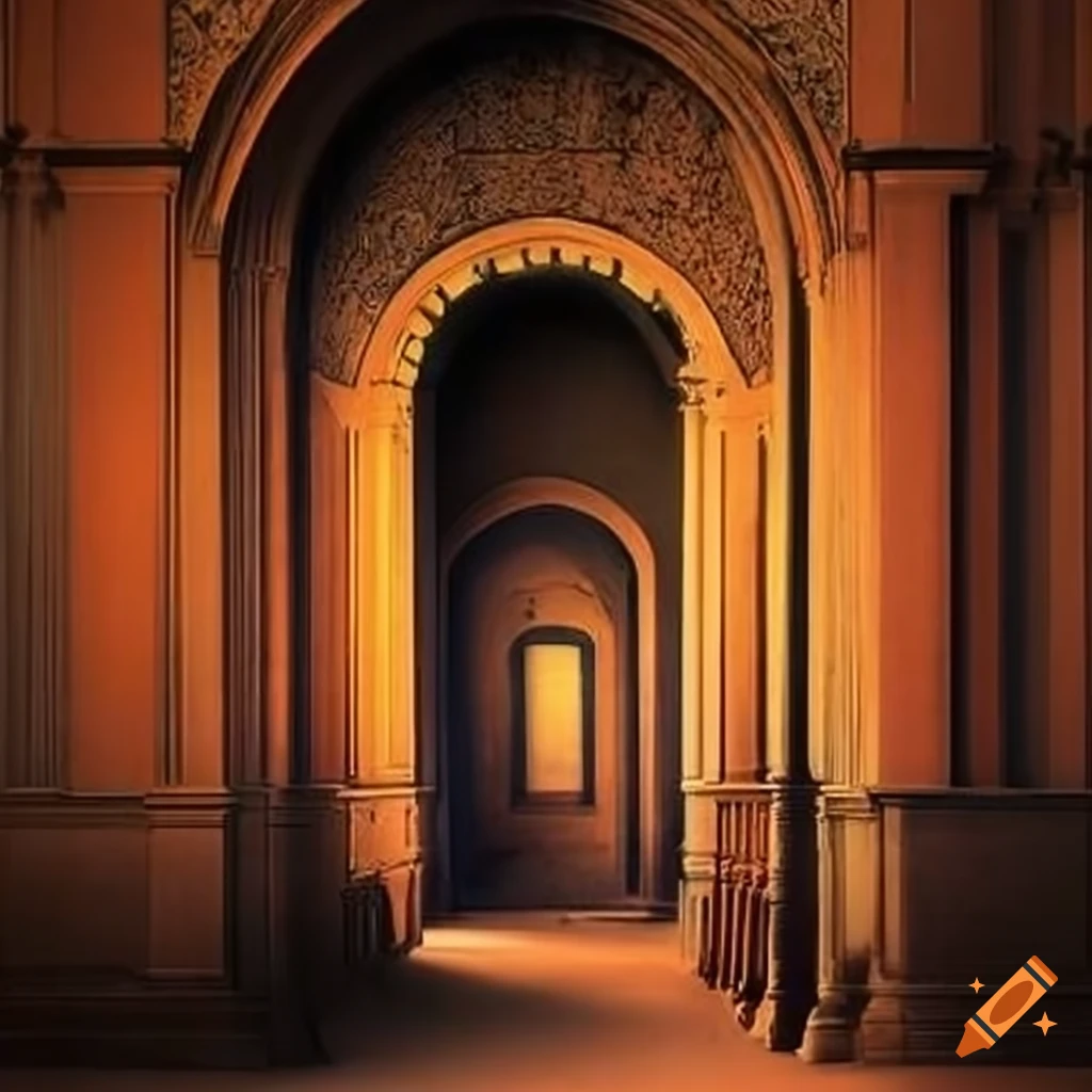 Fusion of traditional art and modern architecture