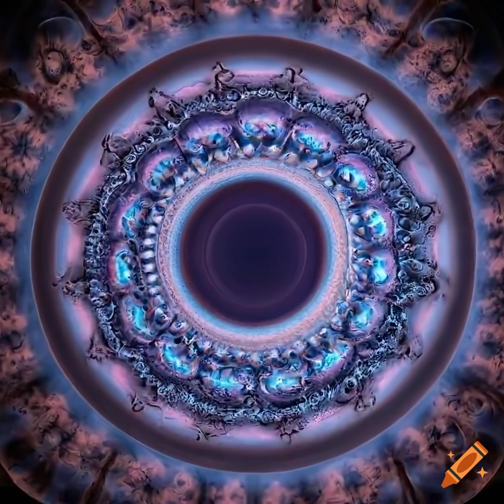 intricate cymatics design in high resolution