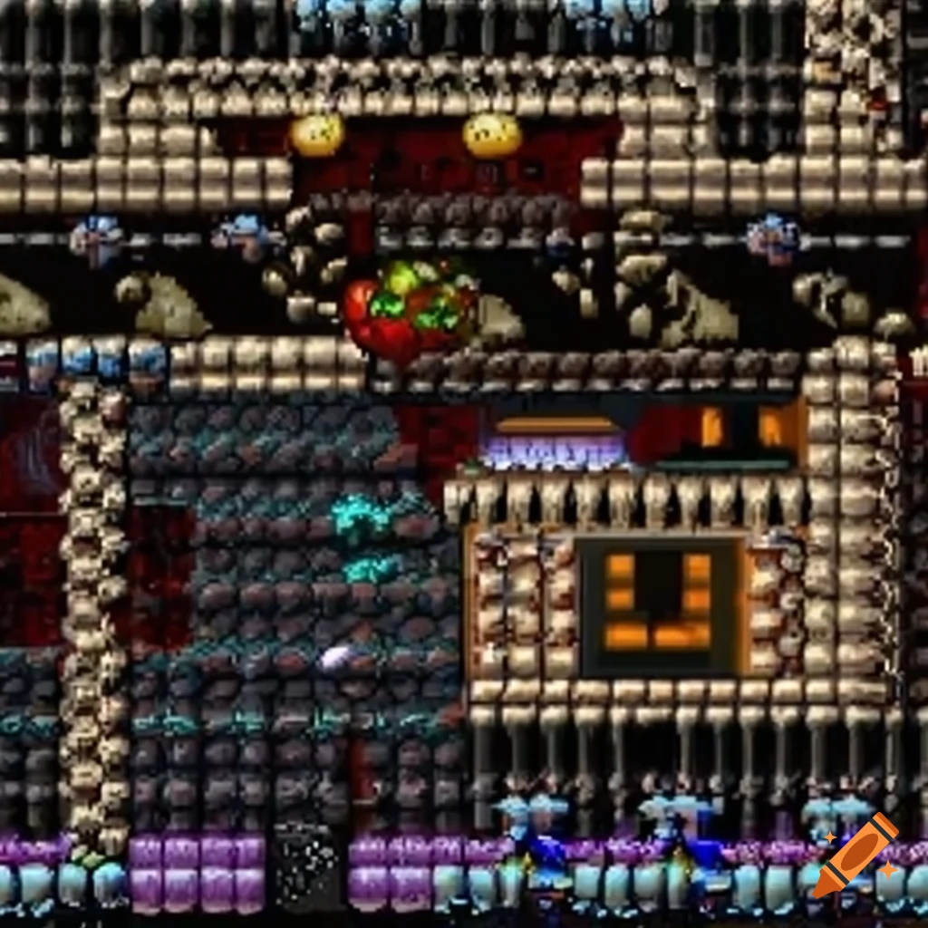 tiles for a frosty platformer game